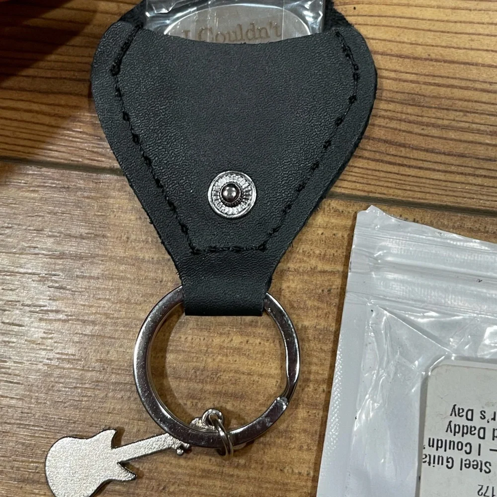 Guitar Pick Holder Keychain